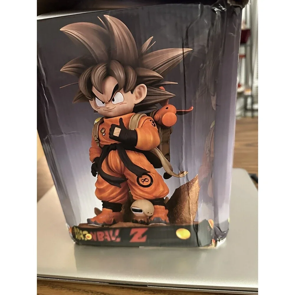 Kid Goku Q Version Dragon Ball Z, 7 Inches Plus Base, Extra Head Box Damage